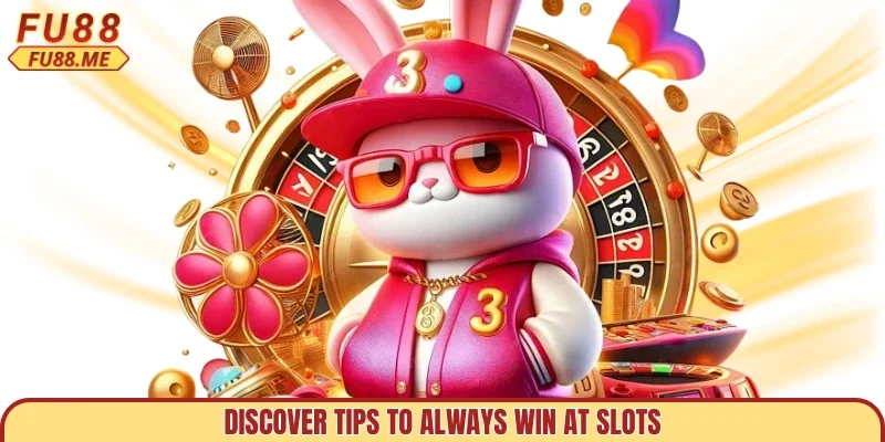 Discover tips to always win at slots