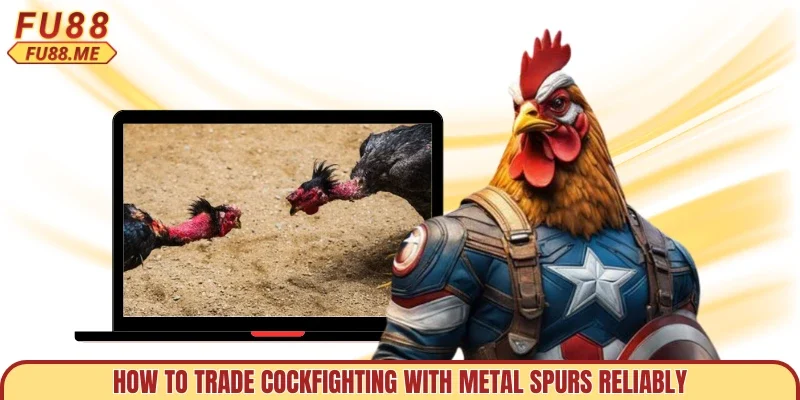 How to trade cockfighting with metal spurs reliably