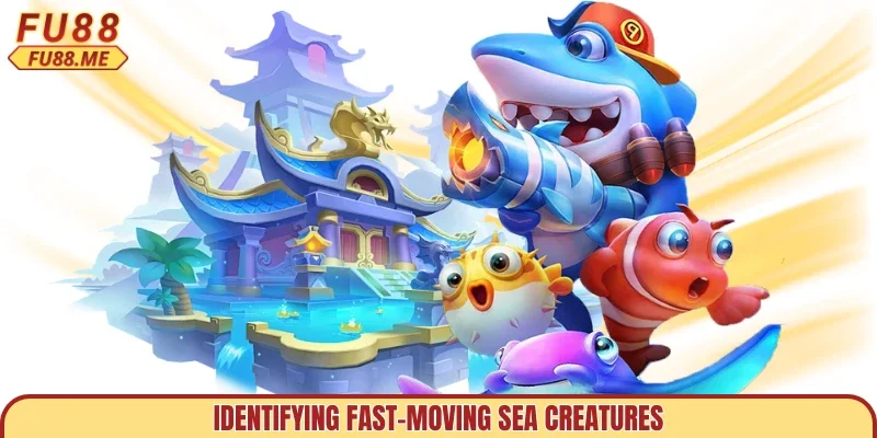 Identifying fast-moving sea creatures
