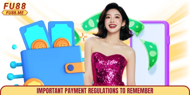 Important payment regulations to remember