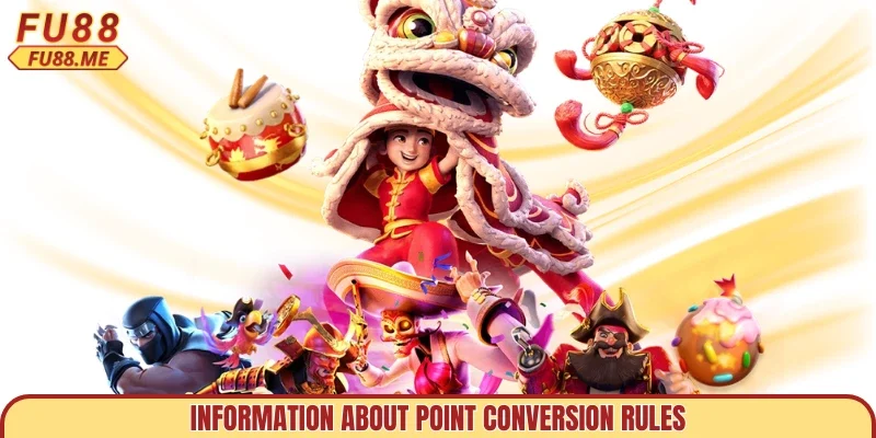 Information about point conversion rules