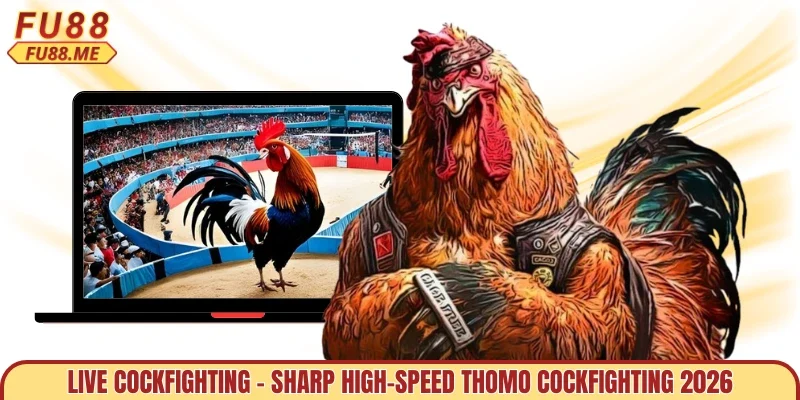 Live cockfighting – Sharp High-Speed Thomo Cockfighting 2026