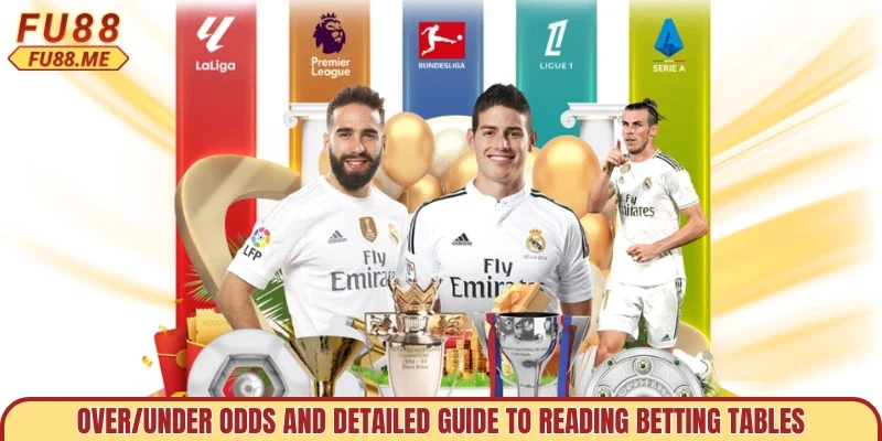 Over/Under Odds And Detailed Guide To Reading Betting Tables