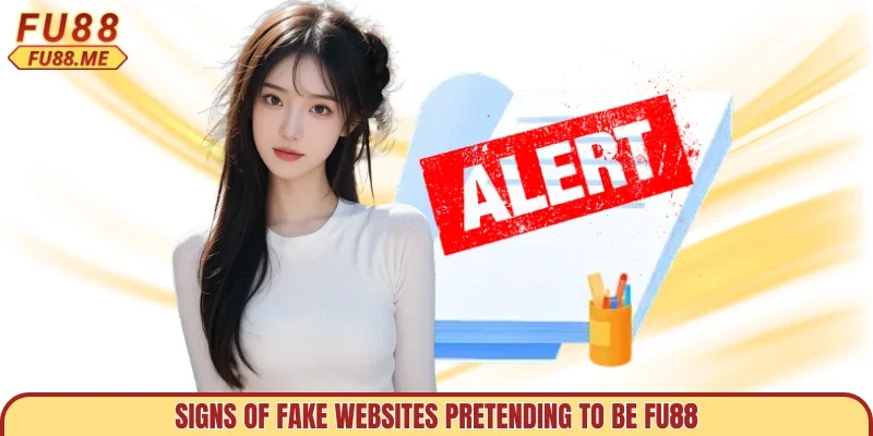 Signs of fake websites pretending to be FU88