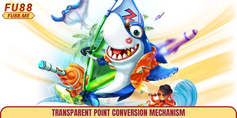 Transparent point conversion mechanism